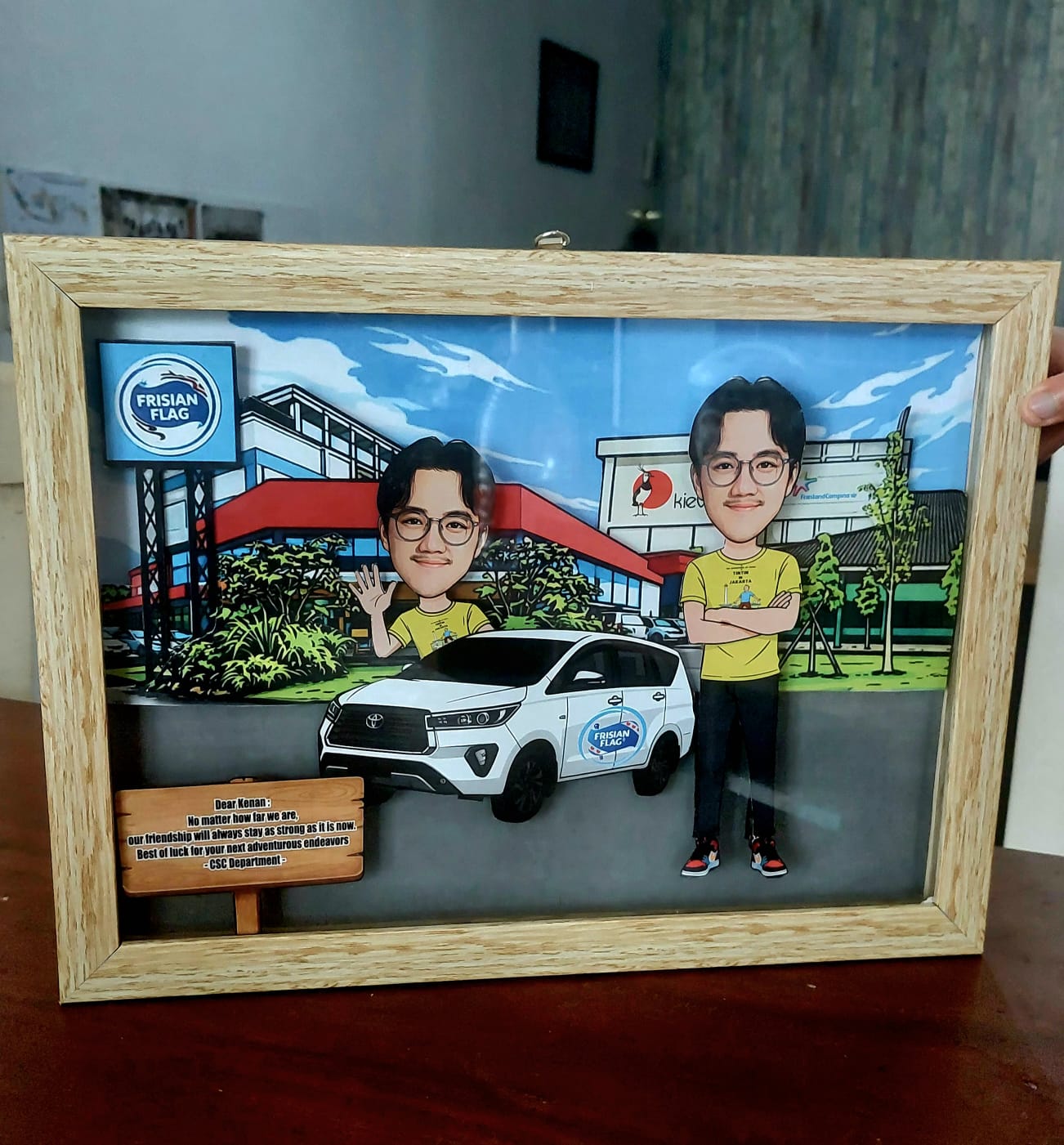 3D group caricature example